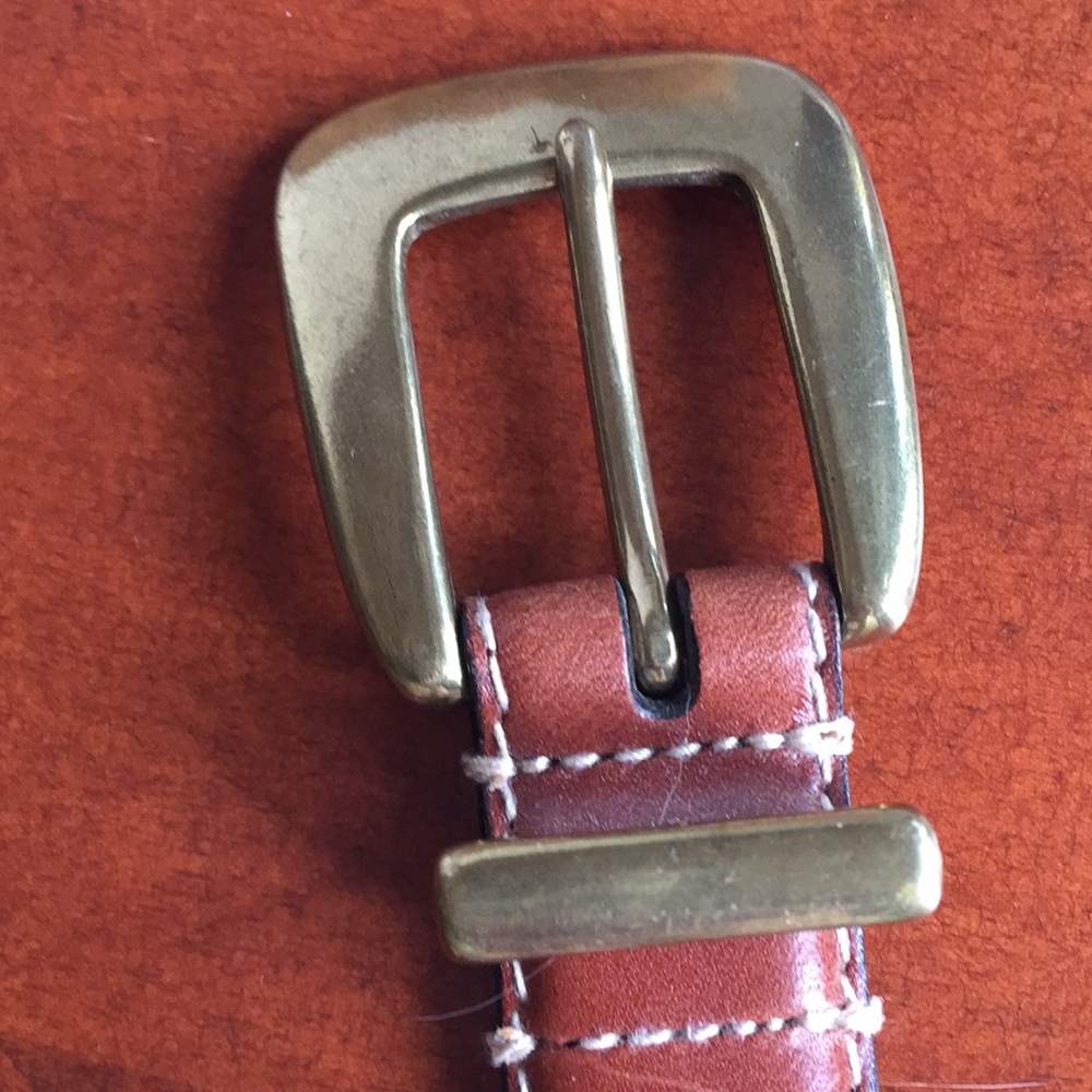 Fossil Patchwork Leather Medium Exposed Stitch - image 3